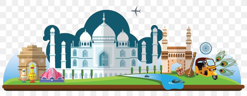 India Vector Graphics Stock Photography Illustration, PNG, 812x318px, India, Architecture, Building, City, Estate Download Free