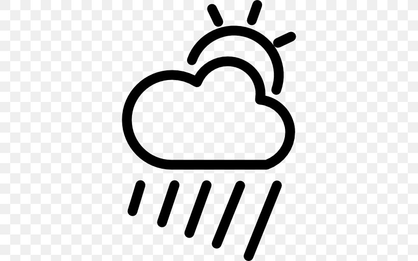 Rain Cloud Symbol Weather, PNG, 512x512px, Rain, Black And White, Cloud, Fog, Heart Download Free