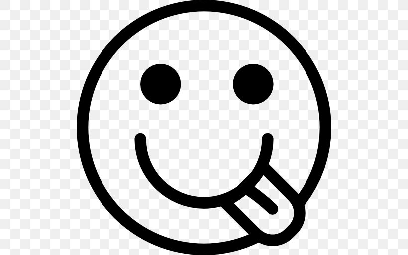 Emoticon Smiley Coloring Book, PNG, 512x512px, Emoticon, Black And White, Coloring Book, Drawing, Emoji Download Free