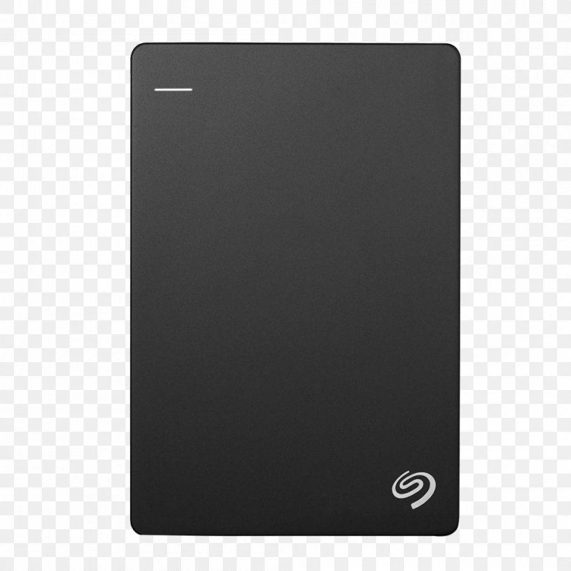Laptop Seagate Backup Plus Slim Portable HDD Hard Drives Data Storage Seagate Technology, PNG, 1000x1000px, Laptop, Backup, Black, Computer Accessory, Data Storage Download Free