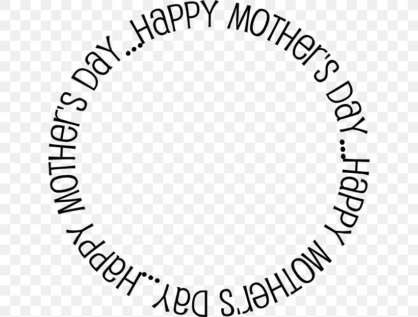 Mother's Day Gift Child Clip Art, PNG, 630x622px, Mother S Day, Area, Black, Black And White, Brand Download Free