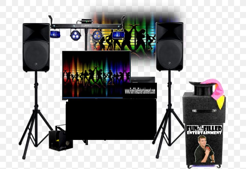 Disc Jockey Sound Loudspeaker Inflatable Bouncers Television Show, PNG, 709x564px, Disc Jockey, Audio, Camera Accessory, Carousel, Display Device Download Free