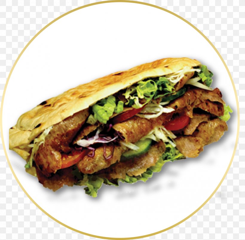 Doner Kebab Take-out Pizza Wrap, PNG, 2366x2315px, Doner Kebab, American Food, Blt, Breakfast Sandwich, Chicken Meat Download Free