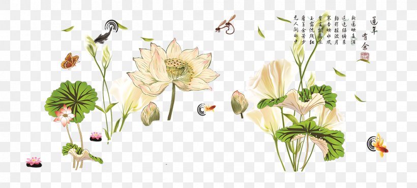 Floral Design Chinoiserie, PNG, 1336x605px, Floral Design, Art, Border, Branch, Chinoiserie Download Free