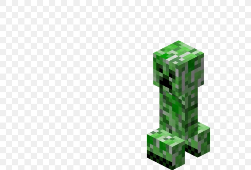 Minecraft Xbox 360 Creeper Video Game Mob, PNG, 555x555px, Minecraft, Creeper, Enemy, Game, Grass Download Free