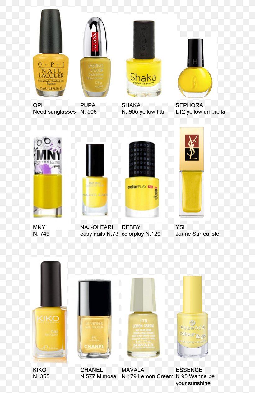 Nail Polish Yellow Nail Art Color, PNG, 628x1262px, Nail Polish, Color, Color Scheme, Cosmetics, Idea Download Free