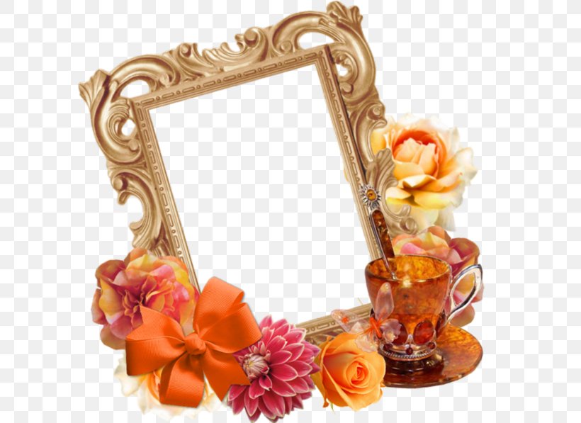 Picture Frame Flower Mirror, PNG, 600x597px, Picture Frame, Advertising, Amber Liu, Beautiful, Flower Download Free
