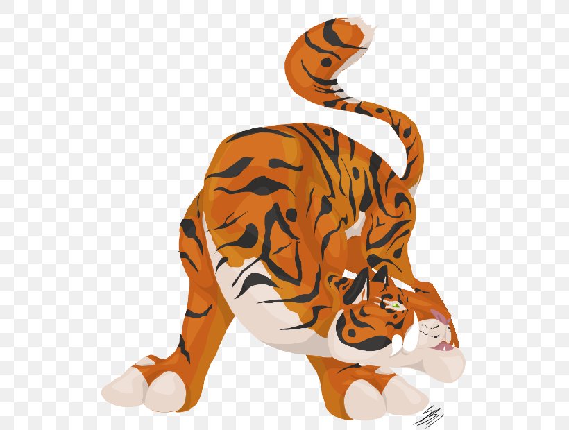 Tiger Big Cat Wildlife Clip Art, PNG, 554x620px, Tiger, Animal, Animal Figure, Big Cat, Big Cats Download Free