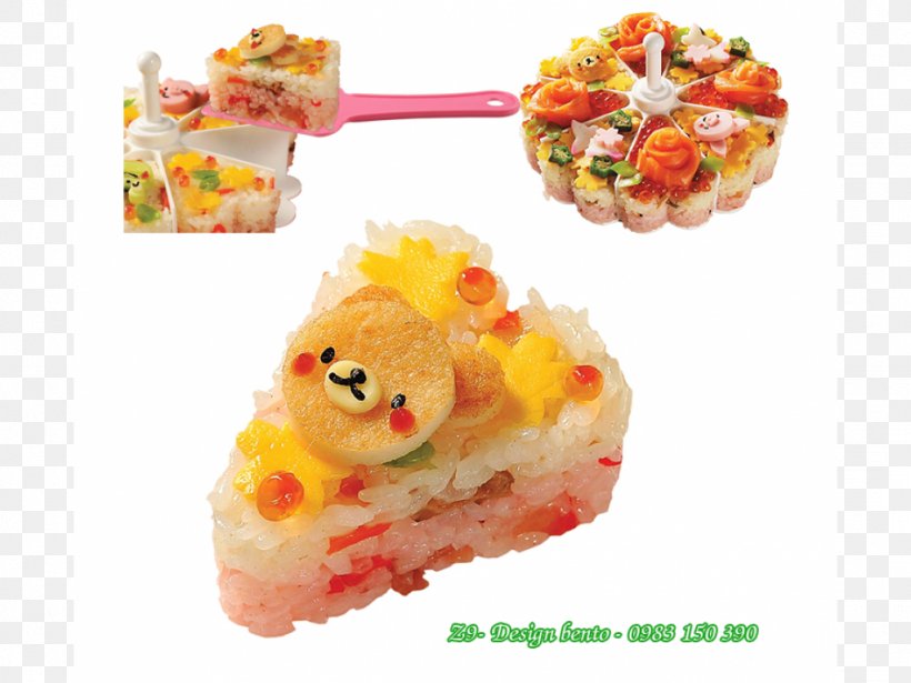 Sushi Japanese Cuisine Mold Onigiri Rice, PNG, 1024x768px, Sushi, Appetizer, Asian Food, Baking, Cake Download Free