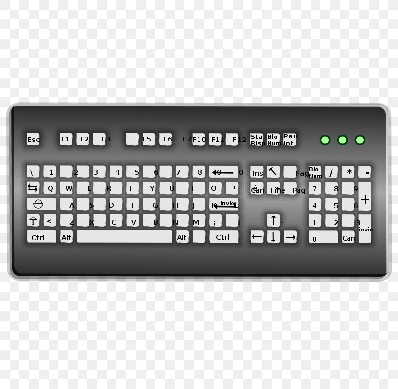 Computer Keyboard Computer Mouse Input Devices Clip Art, PNG, 800x800px, Computer Keyboard, Computer, Computer Component, Computer Hardware, Computer Mouse Download Free