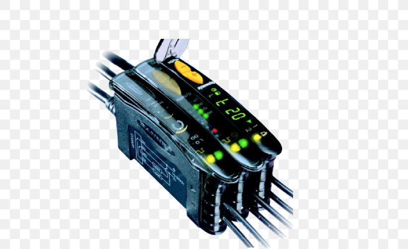 Optical Fiber Sensor Electrical Connector Electronics Automation, PNG, 500x500px, Watercolor, Cartoon, Flower, Frame, Heart Download Free