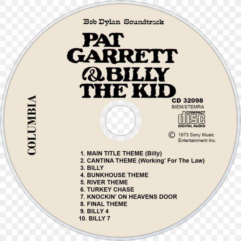 Pat Garrett & Billy The Kid Album Bob Dylan Soundtrack Billy 1