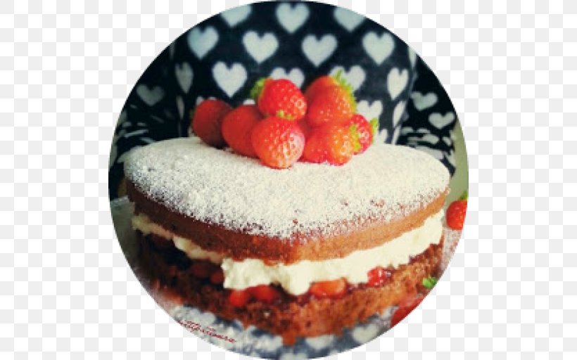 Sponge Cake Bavarian Cream Fruitcake Zuppa Inglese Flourless Chocolate Cake, PNG, 512x512px, Sponge Cake, Auglis, Bavarian Cream, Berry, Cake Download Free