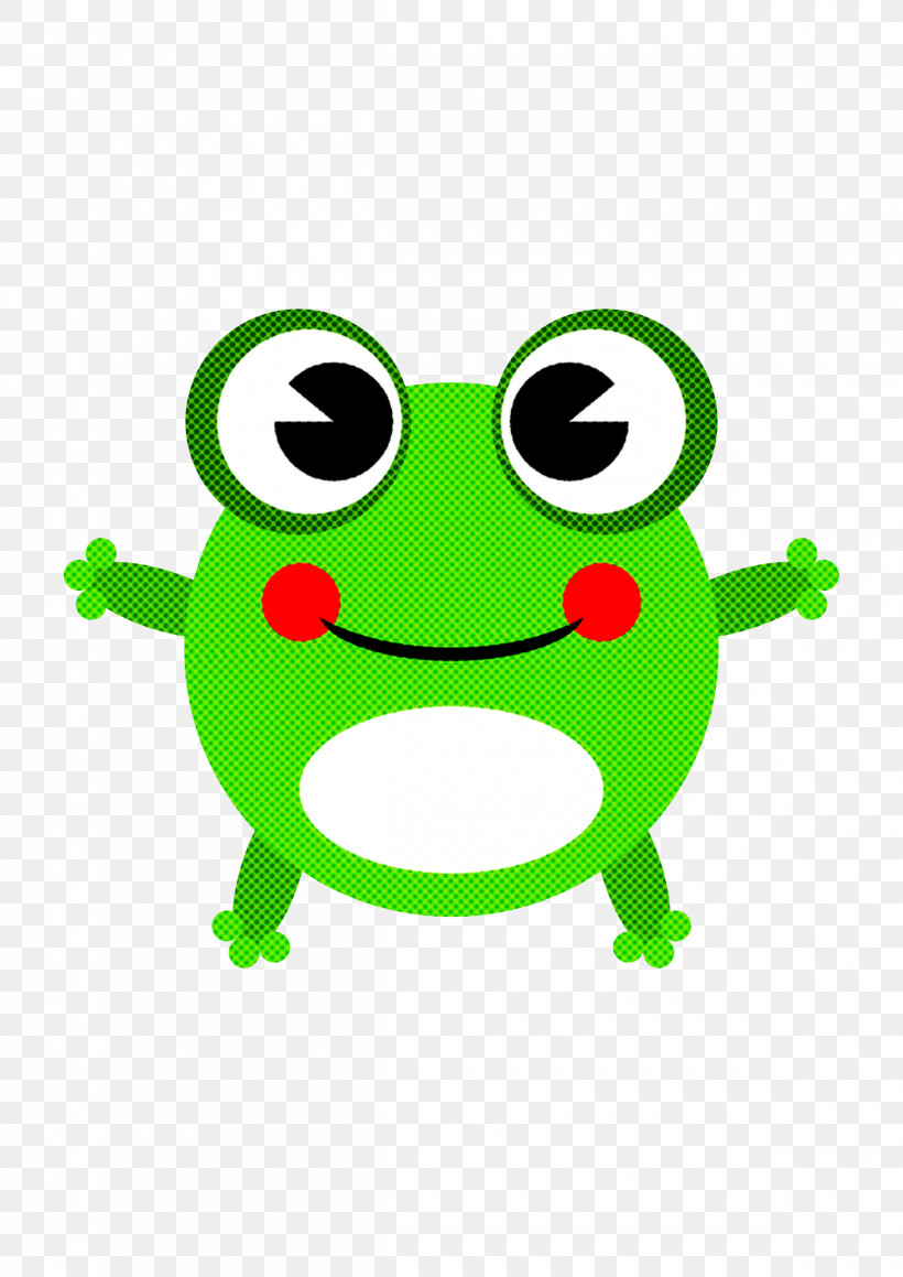Green Cartoon Frog Tree Frog Hyla, PNG, 2400x3394px, Green, Cartoon, Frog, Hyla, Shrub Frog Download Free