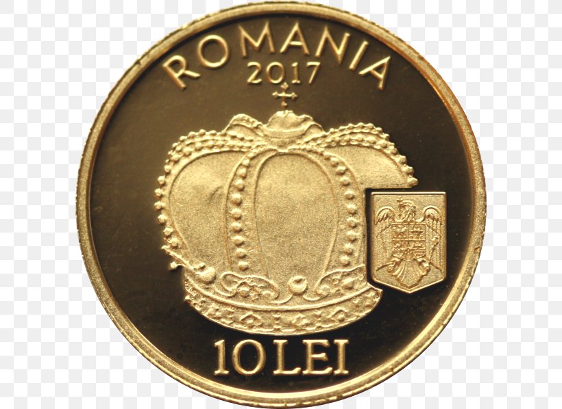 National Bank Of Romania Coin Gold Numismatics Obverse And Reverse, PNG, 600x598px, National Bank Of Romania, Banknote, Bronze Medal, Coin, Currency Download Free