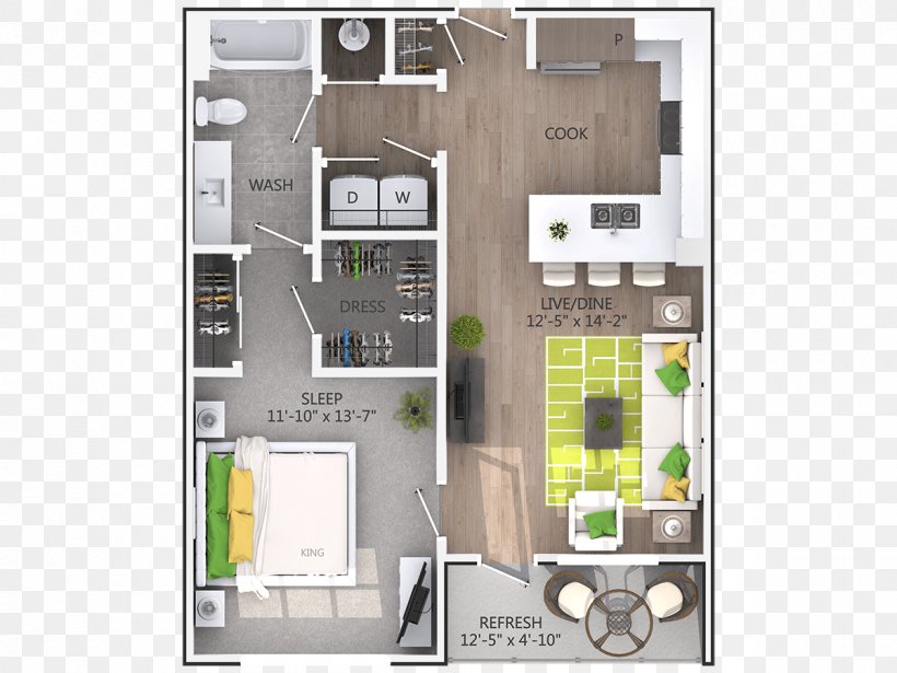 3D Floor Plan, PNG, 1200x900px, 3d Floor Plan, Floor Plan, Apartment, Elevation, Floor Download Free