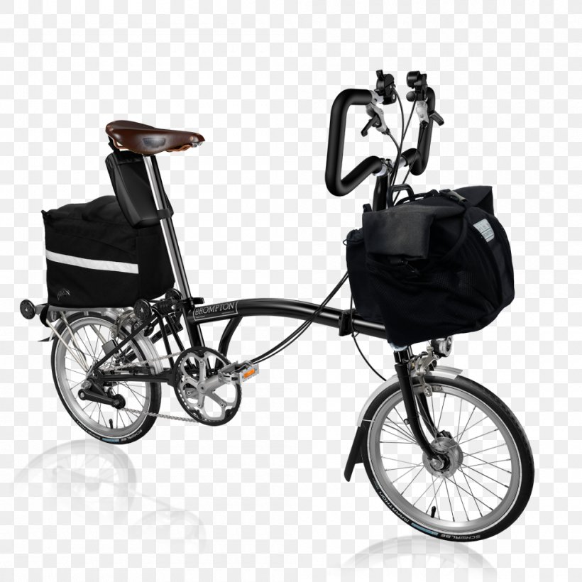 Brompton Bicycle Folding Bicycle Roadster Freight Bicycle, PNG, 1000x1000px, Brompton Bicycle, Bicycle, Bicycle Accessory, Bicycle Drivetrain Part, Bicycle Frames Download Free