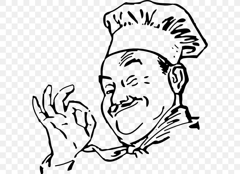 Chef's Uniform Restaurant Cook Clip Art, PNG, 600x594px, Watercolor, Cartoon, Flower, Frame, Heart Download Free
