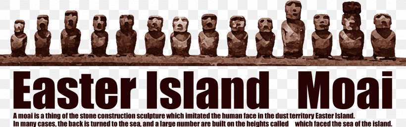 Moai Public Relations Homo Sapiens Recreation Font, PNG, 2000x629px, Moai, Brand, Easter Island, Homo Sapiens, Human Download Free