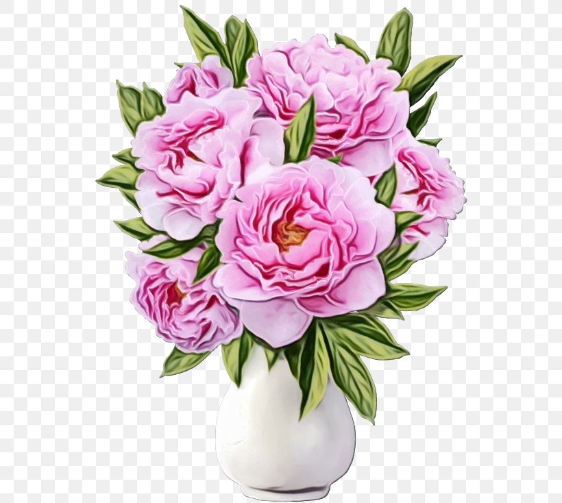 Peony Vase Stock Photography Vector Graphics, PNG, 555x734px, Peony, Artificial Flower, Bouquet, Chinese Peony, Common Peony Download Free
