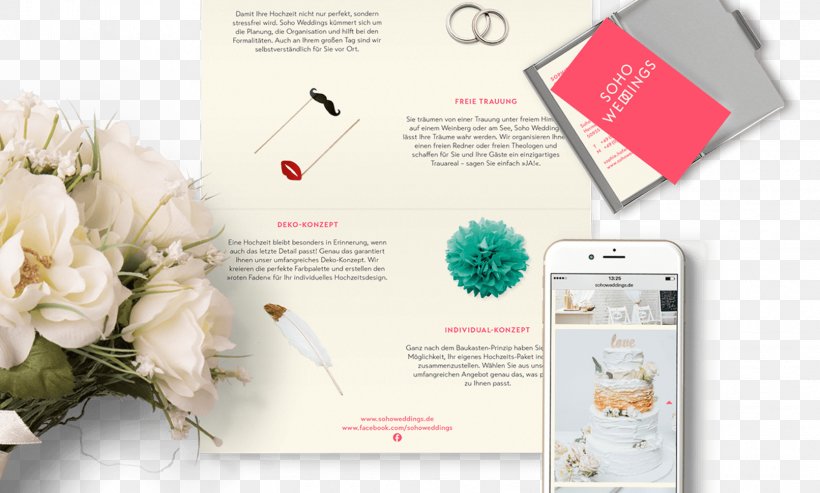 Corporate Design Brochure Wedding Template, PNG, 1612x971px, Corporate Design, Brand, Brochure, Floral Design, Flower Download Free