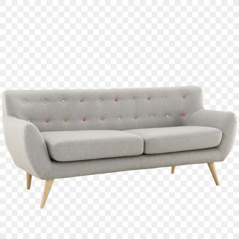 Couch Mid-century Modern Tufting Loveseat Modern Furniture, PNG, 1000x1000px, Couch, Armrest, Comfort, Danish Modern, Furniture Download Free