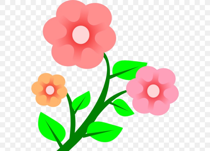 Flower Spring Clip Art, PNG, 576x593px, Flower, Art, Branch, Flora, Floral Design Download Free