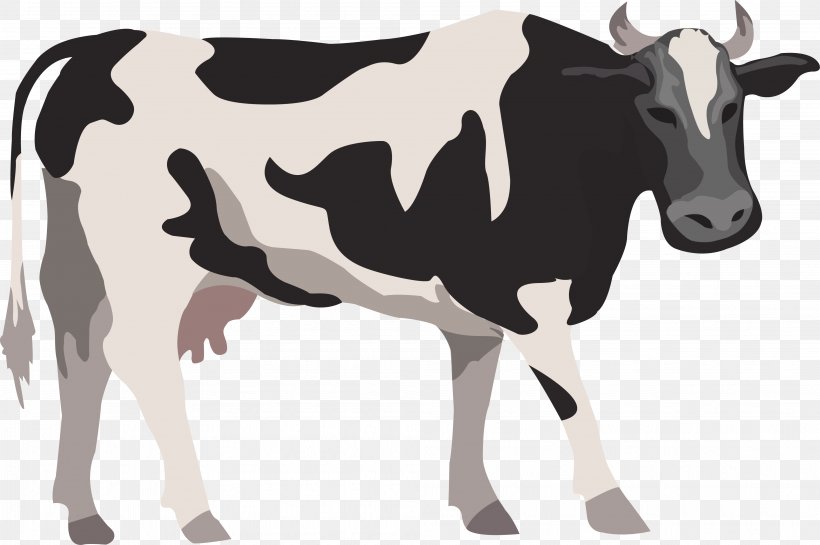 Cattle Livestock Farm Illustration, PNG, 3978x2644px, Cattle, Bull, Cattle Like Mammal, Cow Goat Family, Dairy Download Free