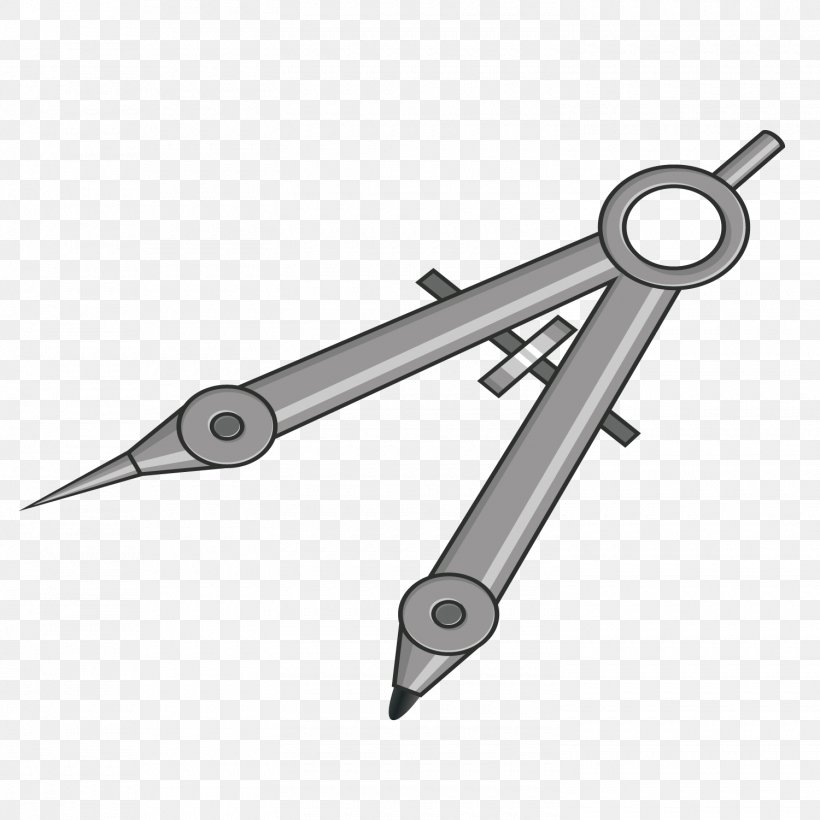 Compass Euclidean Vector Computer File, PNG, 1500x1501px, Compass, Cartoon, Drawing, Gratis, Hardware Accessory Download Free