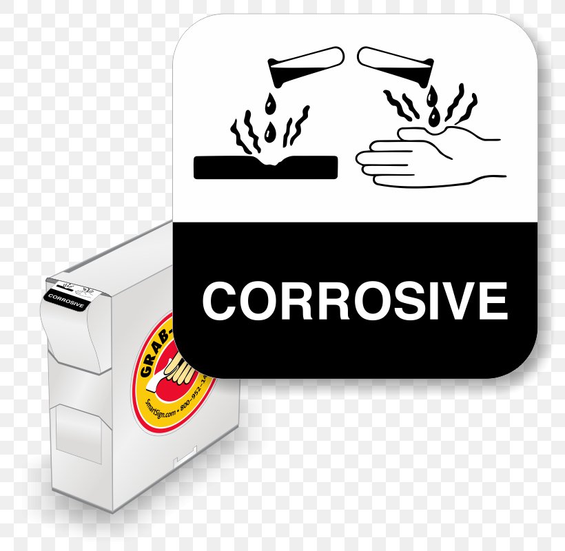 Hazmat Class 8 Corrosive Substances Dangerous Goods Label Un Number