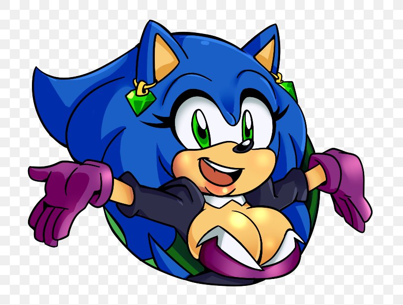 Sonic Forces Sonic The Hedgehog Sonic & All-Stars Racing Transformed Cuisine Wave The Swallow, PNG, 731x621px, Watercolor, Cartoon, Flower, Frame, Heart Download Free