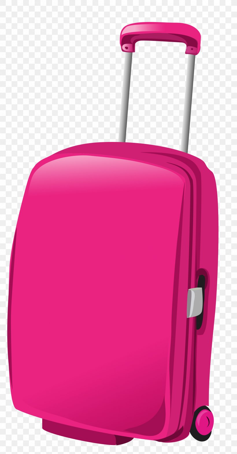 Suitcase Baggage Travel Pink Clip Art, PNG, 2413x4612px, Baggage, Bag, Hand Luggage, Handbag, Luggage Bags Download Free