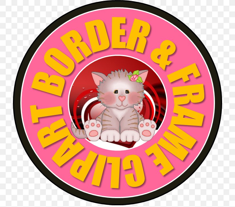 Cat Pink M Cartoon Clip Art, PNG, 730x722px, Cat, Animal, Cartoon, Cuteness, Pink Download Free