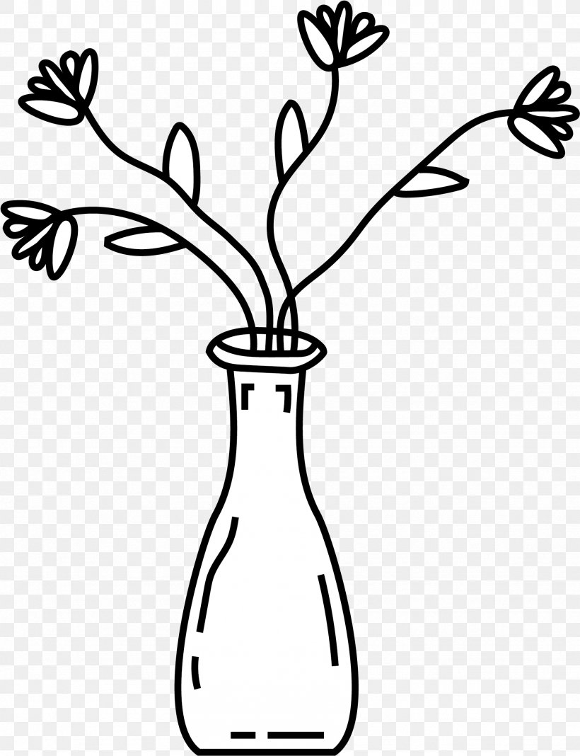Flowers In Vase, PNG, 1744x2273px, Drawing, Animated Gif, Animation, Artifact, Blackandwhite Download Free