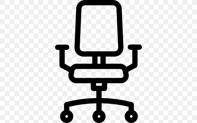 Office & Desk Chairs, PNG, 512x512px, Office Desk Chairs, Area, Black And White, Chair, Coworking Download Free