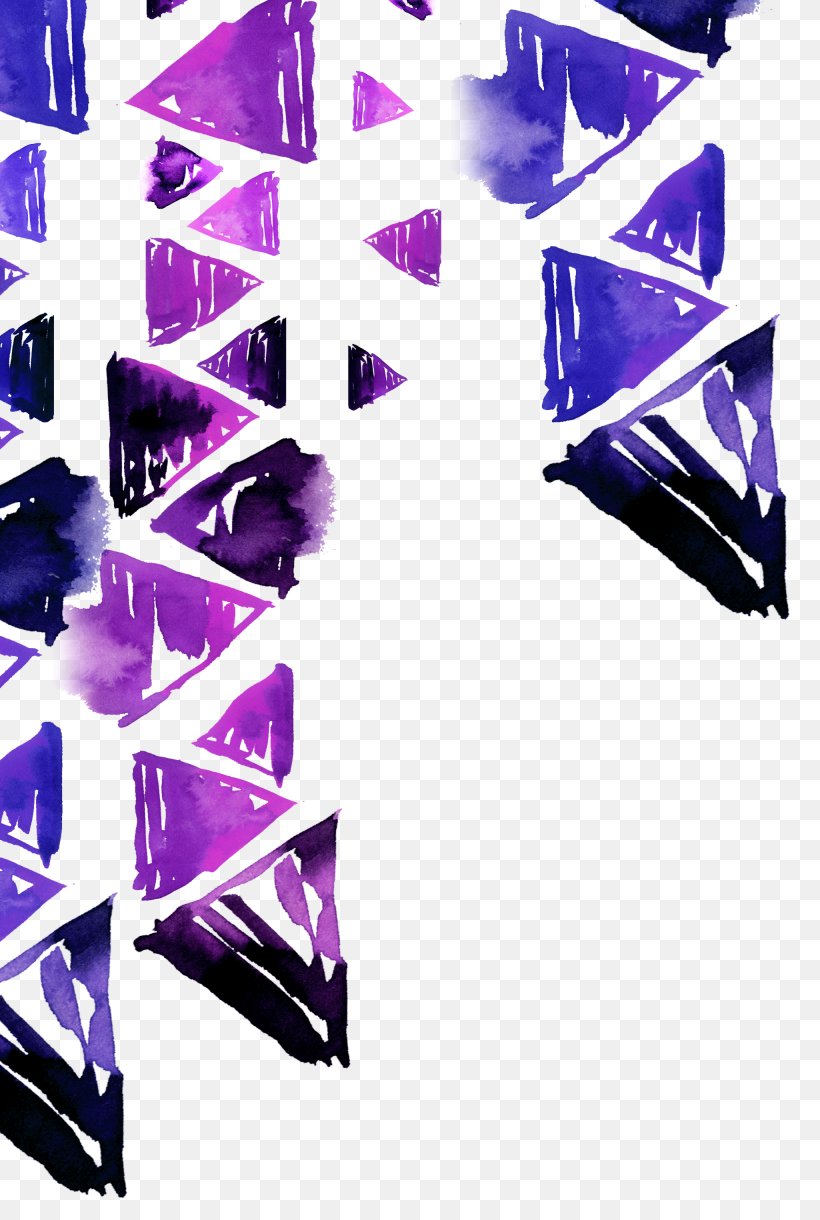 Purple Triangle Geometry Wallpaper, PNG, 2050x3050px, Purple, Blue, Display Resolution, Geometry, Gradient Download Free