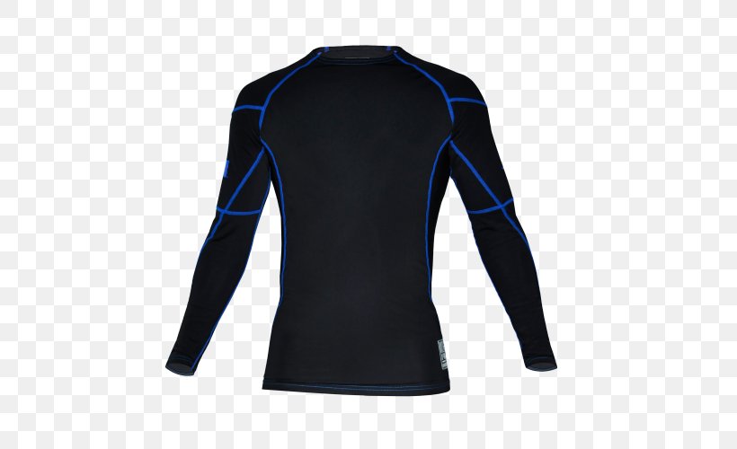 Rash Guard Jersey Shirt Sleeve Judogi, PNG, 500x500px, Rash Guard, Active Shirt, Black, Blue, Brazilian Jiujitsu Download Free