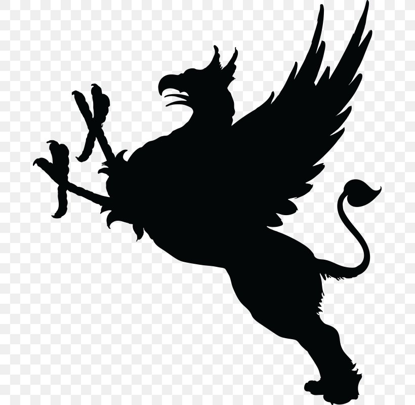 Clip Art Openclipart Image Griffin Free Content, PNG, 689x800px, Griffin, Beak, Bird, Black And White, Drawing Download Free