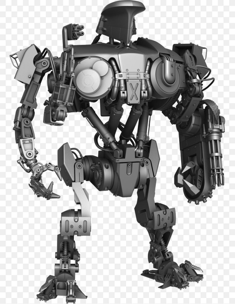 ED-209 Terminator Film Sequel YouTube, PNG, 753x1061px, Terminator, Action Film, Black And White, Droid, Film Download Free