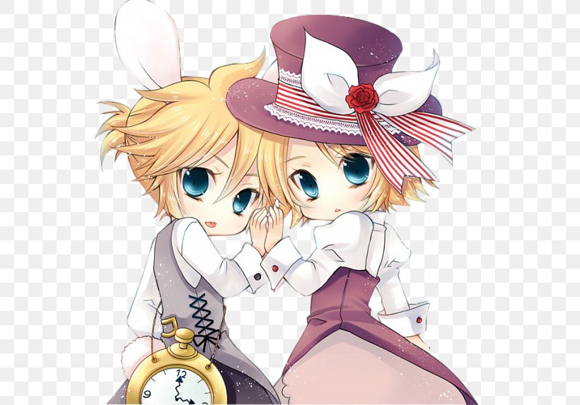 Kagamine Rin/Len Hatsune Miku Vocaloid Alice's Adventures In Wonderland, PNG, 600x573px, Watercolor, Cartoon, Flower, Frame, Heart Download Free