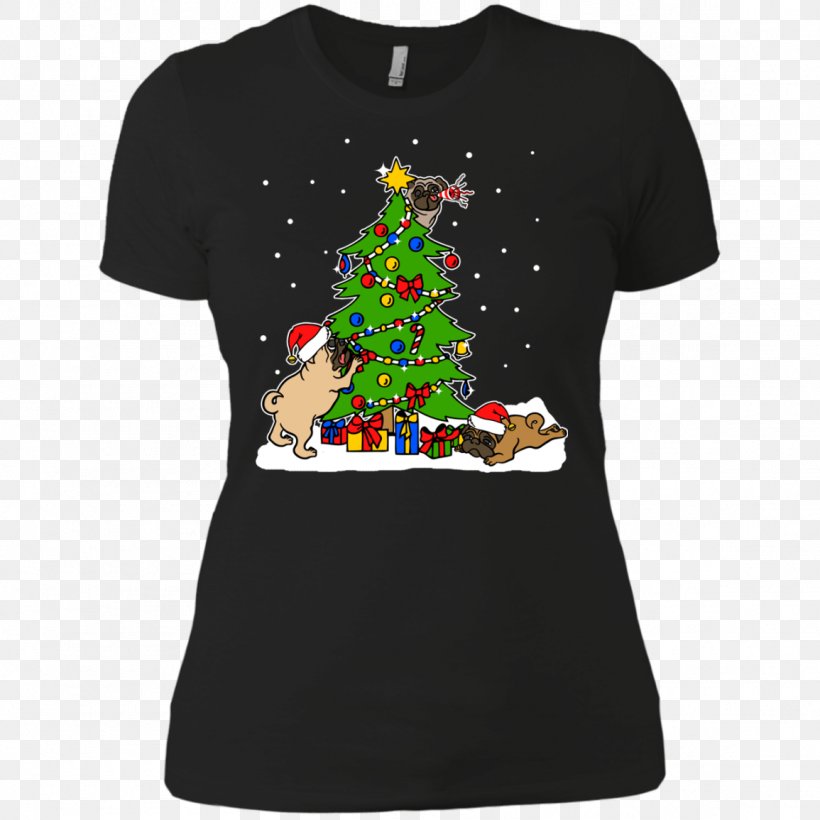 T-shirt Hoodie Sleeve Crew Neck, PNG, 1155x1155px, Tshirt, Bluza, Christmas, Christmas Decoration, Christmas Ornament Download Free