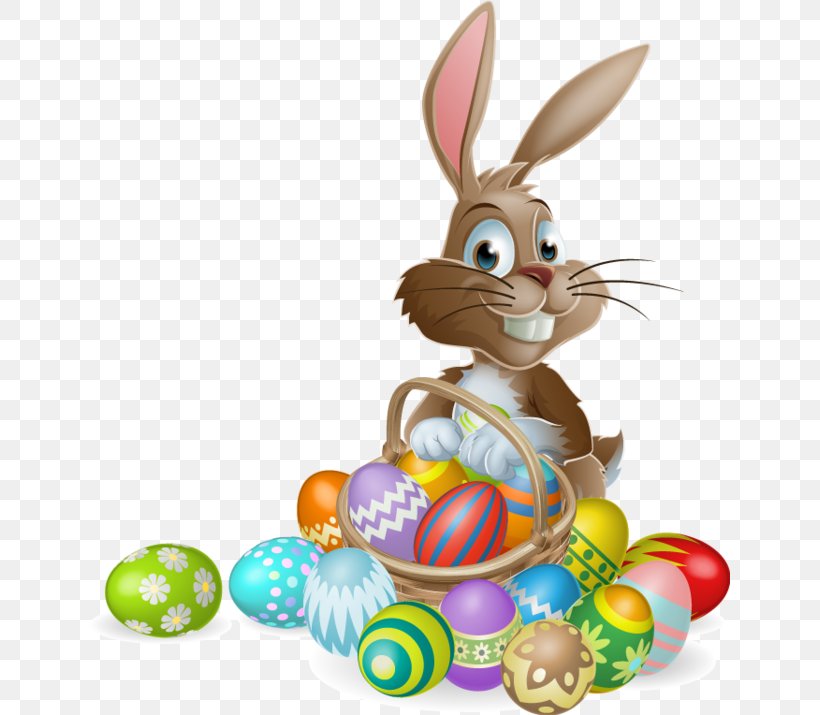 Easter Bunny Easter Egg Clip Art, PNG, 640x715px, Easter Bunny, Basket, Chocolate Bunny, Easter, Easter Basket Download Free