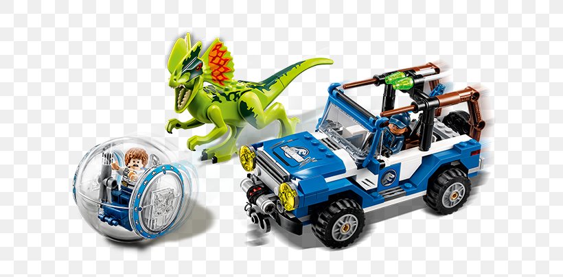 Lego Jurassic World LEGO 75916 Jurassic World Dilophosaurus Ambush Toy, PNG, 720x404px, Lego Jurassic World, Automotive Design, Car, Dilophosaurus, Indominus Rex Download Free