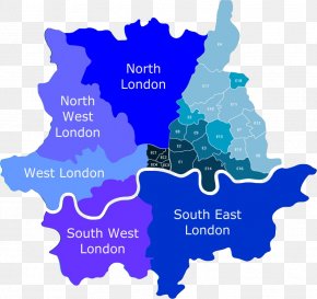 A-Z Postcode Map Of London. Postal Code Clip Art, PNG, 612x580px, Map ...