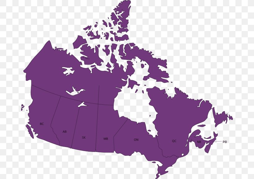 Provinces And Territories Of Canada Vector Map, PNG, 684x576px, Canada, Canada Day, Flag Of Canada, Geography, Map Download Free
