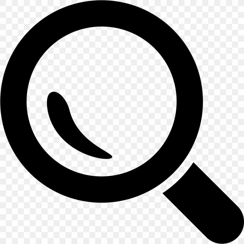 Clip Art Magnifying Glass Image, PNG, 981x982px, Magnifying Glass, Black And White, Glass, Magnification, Symbol Download Free