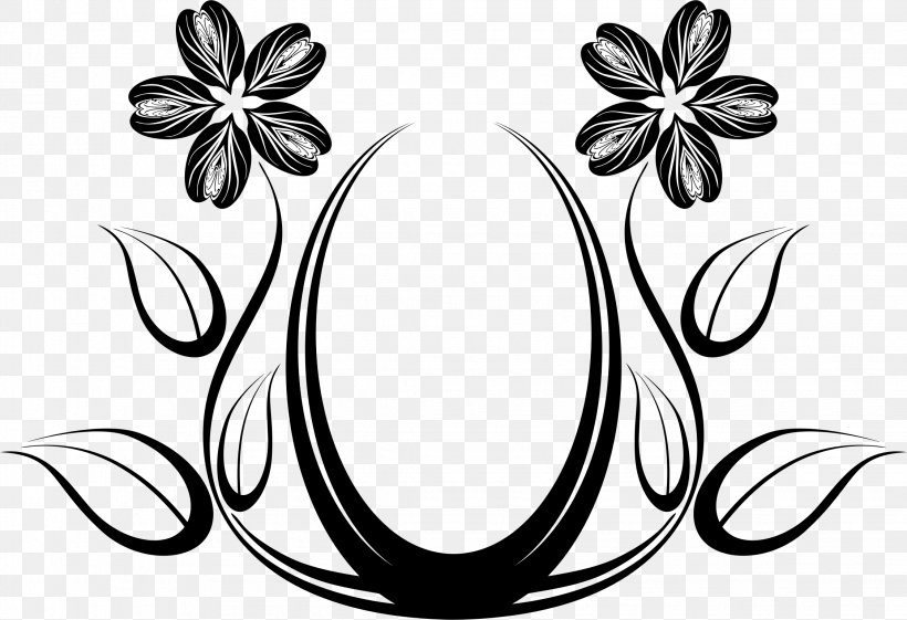 Floral Design Flower Clip Art, PNG, 2248x1539px, Floral Design, Abstract Art, Art, Artwork, Black And White Download Free