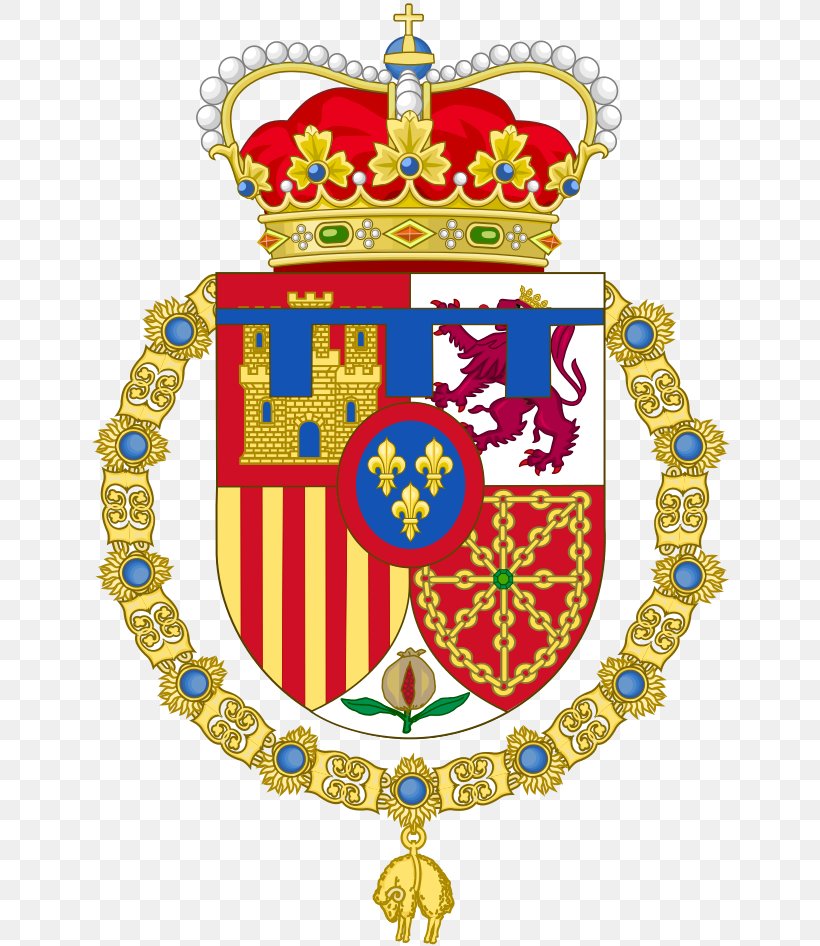 Monarchy Of Spain Coat Of Arms Of The King Of Spain Royal Highness, PNG, 640x946px, Spain, Badge, Borbone Di Spagna, Coat Of Arms Of The King Of Spain, Crest Download Free