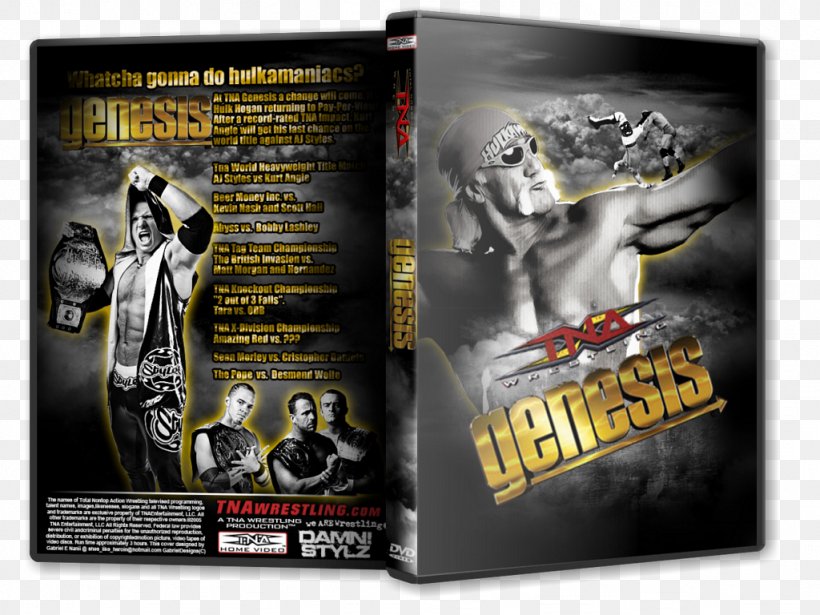 Poster Impact Wrestling Genesis, PNG, 1024x768px, Poster, Advertising, Brand, Film, Genesis Download Free