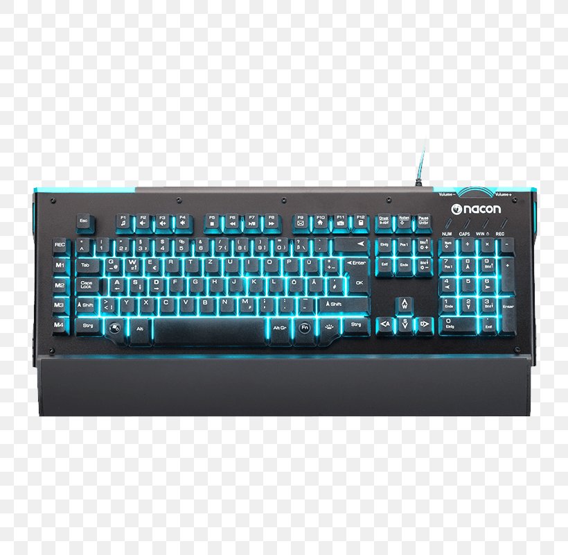 Computer Keyboard Clavier Gaming Nacon CL-510 AZERTY Numeric Keypads Gaming Keypad, PNG, 800x800px, Computer Keyboard, Azerty, Computer, Computer Component, Display Device Download Free